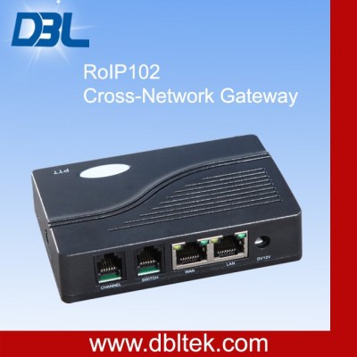 ROIP- 102:radio roip one ptt port/voip gateway radio trunk gateway(RoIP-102)