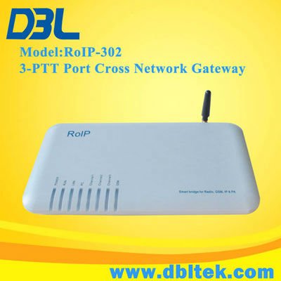 3 ptt ports Radio RoIP Gateway/Radio Over IP Gateway(RoIP 302)