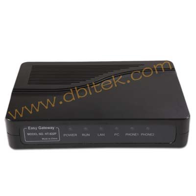 DBL HT-822P 2 FXS +1 PSTN VoIP Gateway support QoS, NAT transversal and router function